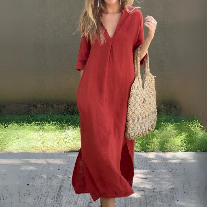 Vestido de algodón "Elena"