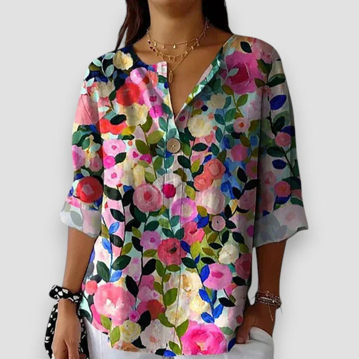 Blusa Floral "Delfina"